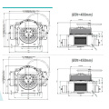 Wittur Lift parts traction machine for elevator